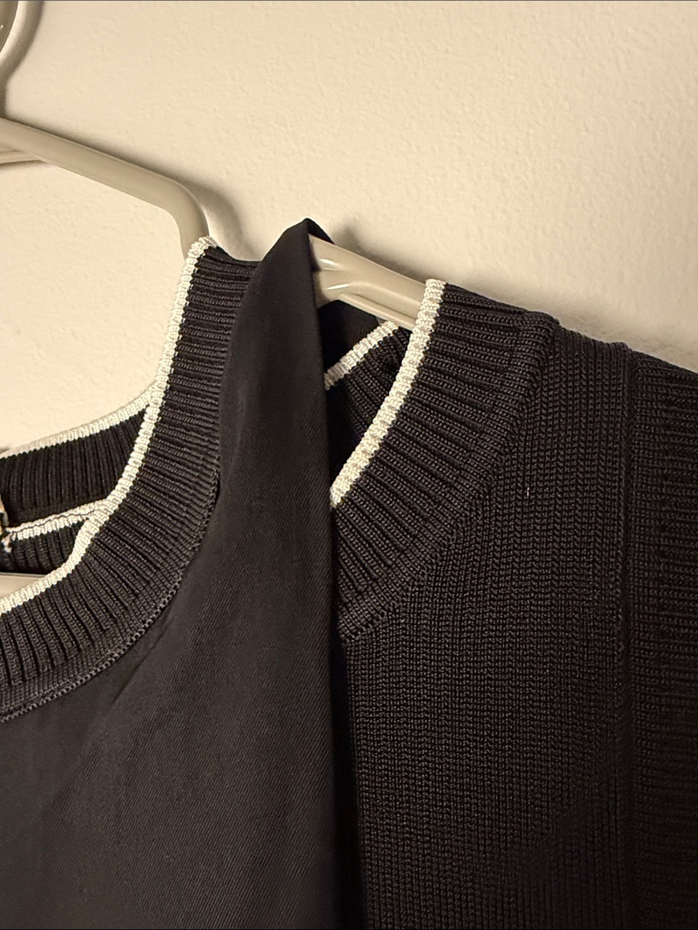 NWT Rag & Bone Abby Sleeveless Crepe Mini Dress in Black / S - Picture 3 of 7